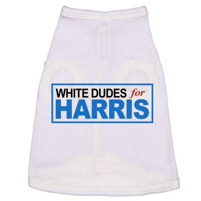 White Dudes For Kamala Harris Doggie Tank