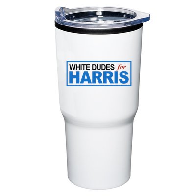 White Dudes For Kamala Harris Tumbler