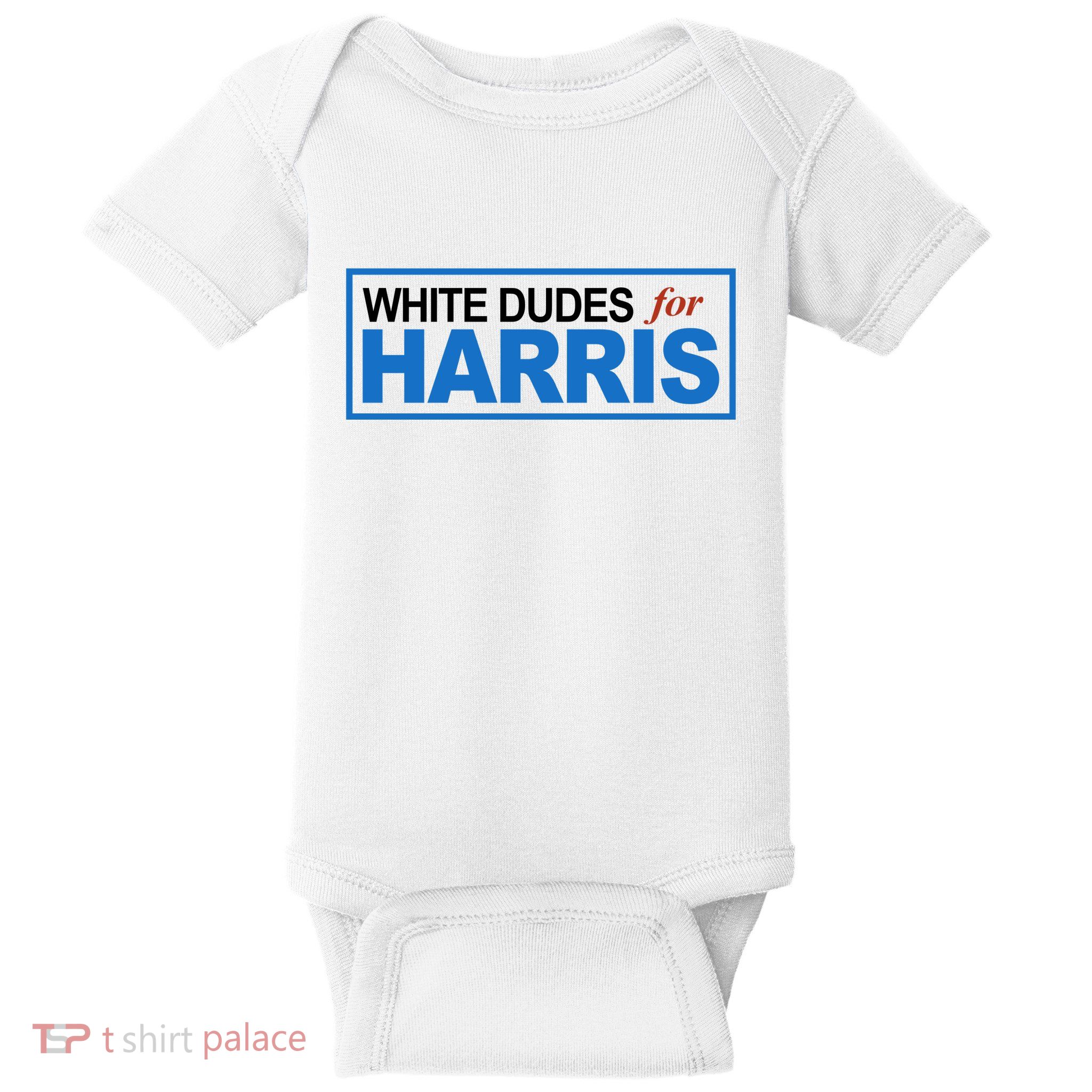 White Dudes For Kamala Harris Baby Bodysuit