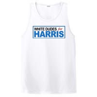 White Dudes For Kamala Harris PosiCharge Competitor Tank