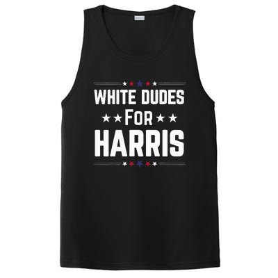 White Dudes For Kamala Harris PosiCharge Competitor Tank