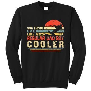 Waterski Dad Fathers Day Ski Lover Dad Water Skiing Rider Sweatshirt