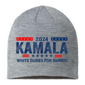 White Dudes For Kamala Harris 2024 For President Election Sustainable Beanie