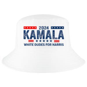 White Dudes For Kamala Harris 2024 For President Election Cool Comfort Performance Bucket Hat