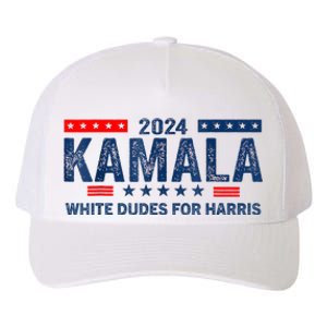 White Dudes For Kamala Harris 2024 For President Election Yupoong Adult 5-Panel Trucker Hat