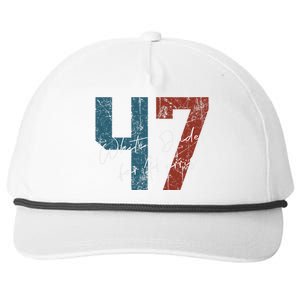 White Dudes For Harris Kamala Harris 2024 47th President Snapback Five-Panel Rope Hat