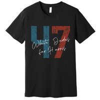 White Dudes For Harris Kamala Harris 2024 47th President Premium T-Shirt