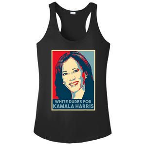 White Dudes For Kamala Harris Kamala Harris 2024 Ladies PosiCharge Competitor Racerback Tank