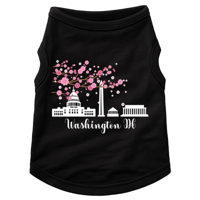 Washington Dc Funny Gift Cherry Blossoms Memorial Monut Meaningful Gift Doggie Tank