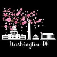 Washington Dc Funny Gift Cherry Blossoms Memorial Monut Meaningful Gift Backpack