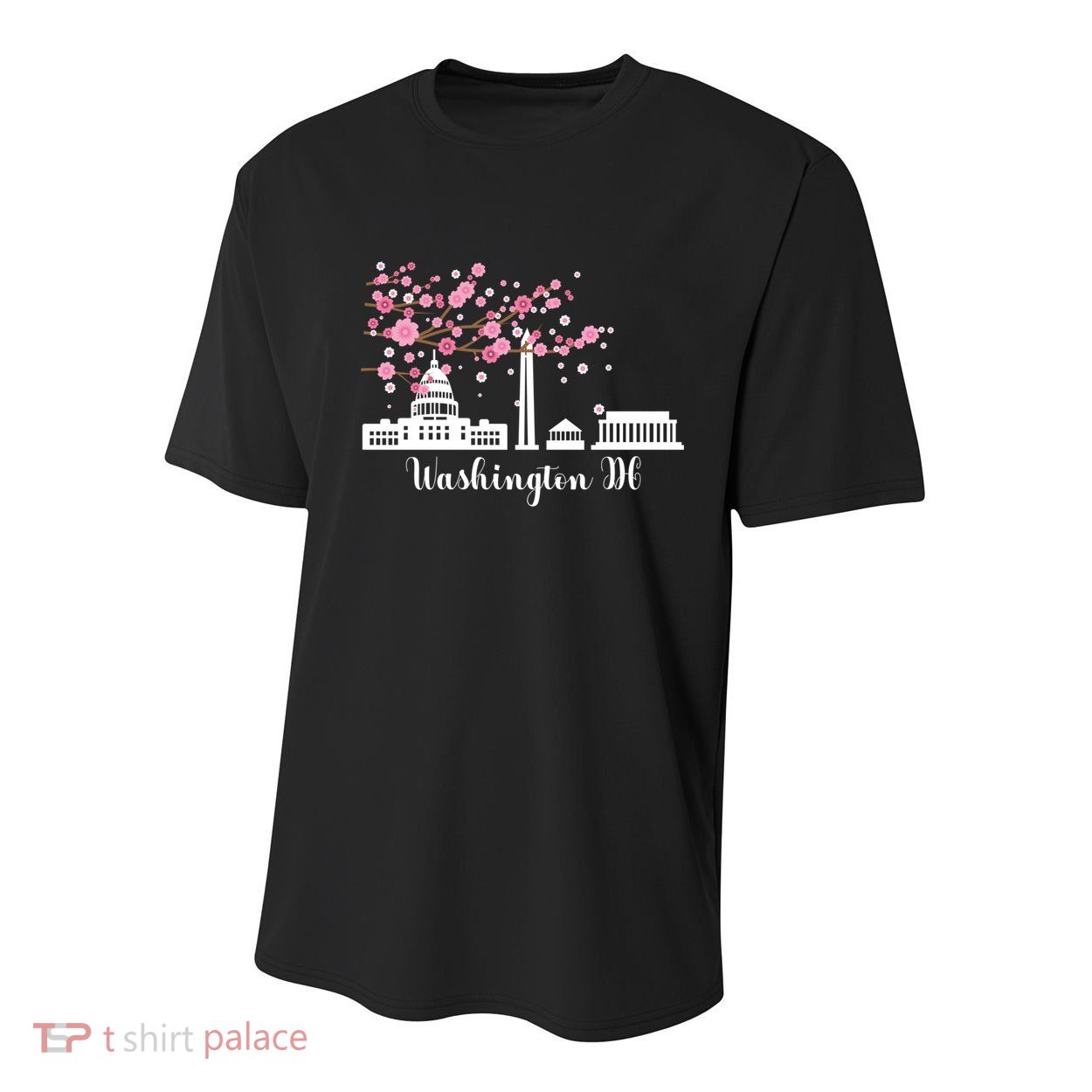 Washington Dc Funny Gift Cherry Blossoms Memorial Monut Meaningful Gift Youth Performance Sprint T-Shirt
