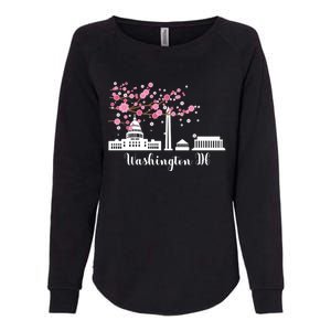 Washington Dc Funny Gift Cherry Blossoms Memorial Monut Meaningful Gift Womens California Wash Sweatshirt