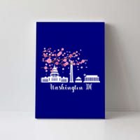 Washington Dc Funny Gift Cherry Blossoms Memorial Monut Meaningful Gift Canvas