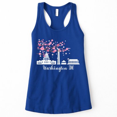 Washington Dc Funny Gift Cherry Blossoms Memorial Monut Meaningful Gift Womens Tank Top