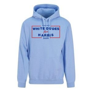 White Dudes For Harris 2024 Unisex Surf Hoodie