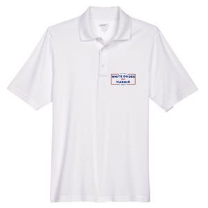 White Dudes For Harris 2024 Men's Origin Performance Pique Polo