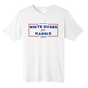 White Dudes For Harris 2024 Tall Fusion ChromaSoft Performance T-Shirt