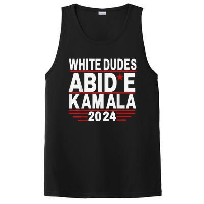 White Dudes For Trump Kamala Harris 2024 Support PosiCharge Competitor Tank