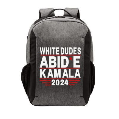 White Dudes For Trump Kamala Harris 2024 Support Vector Backpack