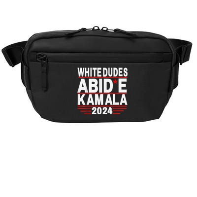 White Dudes For Trump Kamala Harris 2024 Support Crossbody Pack