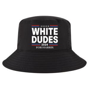 White Dudes For Harris 2024 Cool Comfort Performance Bucket Hat