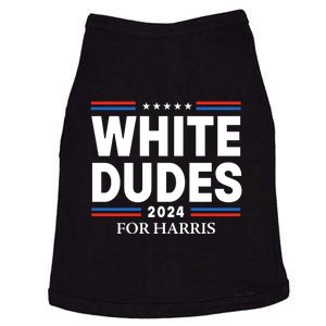 White Dudes For Harris 2024 Doggie Tank