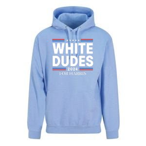 White Dudes For Harris 2024 Unisex Surf Hoodie