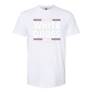 White Dudes For Harris 2024 Softstyle CVC T-Shirt