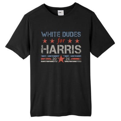 White Dudes For Kamala Harris Kamala Harris 2024 Tall Fusion ChromaSoft Performance T-Shirt