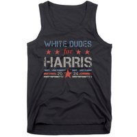 White Dudes For Kamala Harris Kamala Harris 2024 Tank Top