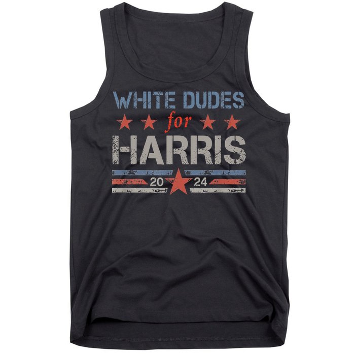 White Dudes For Kamala Harris Kamala Harris 2024 Tank Top