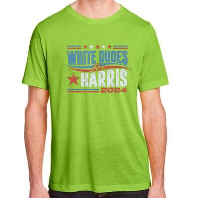 White Dudes For Kamala Harris 2024 For President Election Adult ChromaSoft Performance T-Shirt