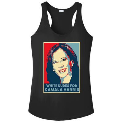 White Dudes For Kamala Harris Kamala Harris 2024 Ladies PosiCharge Competitor Racerback Tank