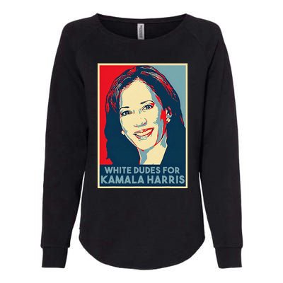 White Dudes For Kamala Harris Kamala Harris 2024 Womens California Wash Sweatshirt