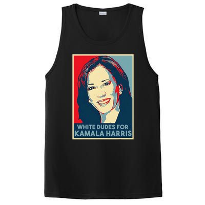 White Dudes For Kamala Harris Kamala Harris 2024 PosiCharge Competitor Tank