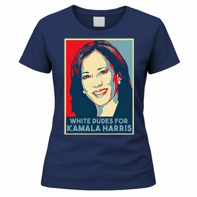 White Dudes For Kamala Harris Kamala Harris 2024 Women's T-Shirt