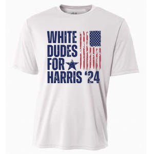 White Dudes For Harris Election 2024 Cooling Performance Crew T-Shirt