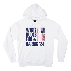 White Dudes For Harris Election 2024 Hoodie