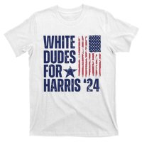 White Dudes For Harris Election 2024 T-Shirt