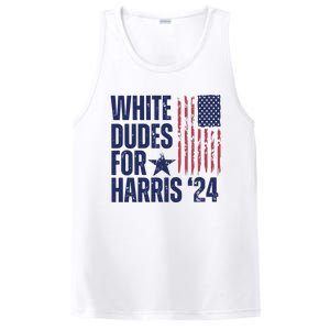 White Dudes For Harris Election 2024 PosiCharge Competitor Tank