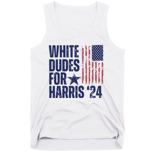 White Dudes For Harris Election 2024 Tank Top