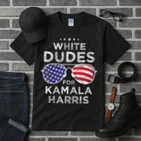 White Dudes For Kamala Harris Sunglasses Tall T-Shirt