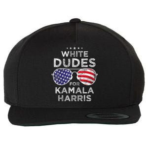 White Dudes For Kamala Harris Sunglasses Wool Snapback Cap