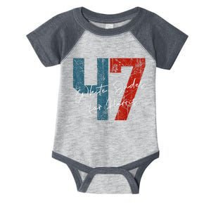 White Dudes For Harris Kamala Harris 2024 47th President Infant Baby Jersey Bodysuit