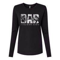 Welding Dad Father Womens Cotton Relaxed Long Sleeve T-Shirt