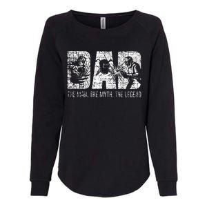 Welding Dad Father Womens California Wash Sweatshirt