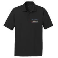 White Dudes For Kamala Harris PosiCharge RacerMesh Polo