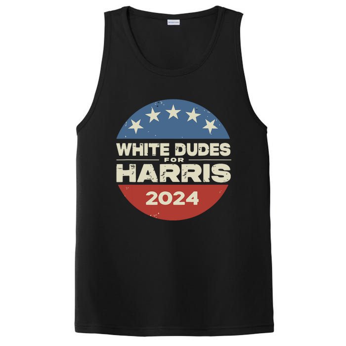 White Dudes For Harris Kamala 2024 PosiCharge Competitor Tank