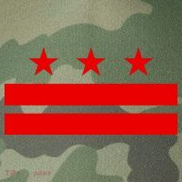 Washington Dc Flag D.C. Capitol Legacy Tie Dye Trucker Hat