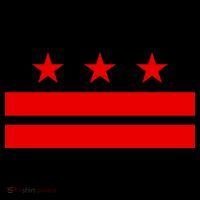 Washington Dc Flag D.C. Capitol 7-Panel Snapback Hat